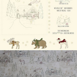 Woodland Getaway - 45'' - 100% cotton