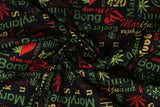 Freddy's Favourites Marijuana Prints - 45" - 100% cotton