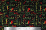 Freddy's Favourites Marijuana Prints - 45" - 100% cotton