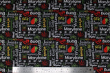 Freddy's Favourites Marijuana Prints - 45" - 100% cotton