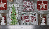 Christmas Wall Hangings - 45'' - 100% cotton