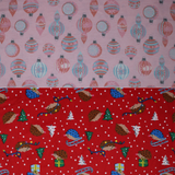 Xmas Flannel - 43/44" - 100% cotton flannel