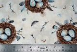 Feathered Nest - 44/45" - 100% Cotton