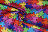 Puzzle Design - 44/45" - 100% Cotton