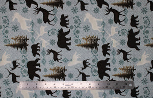 Modern Lodge - 45" - 100% Cotton