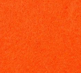 Neon Orange swatch of acrylic felt