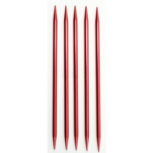 Double Pointed Knitting Needles - Set of 5 - 7 (18cm) - Silvalume/Sus –  Len's Mill