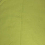 Square swatch Solid Broadcloth fabric in shade citrus (pale light green)