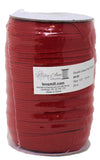 25m spool of 1/2" (12mm) wide elastic in red