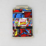 Amazing Spiderman Squares 1yd precut fabric in packaging (front)
