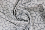 Swirled swatch Golf Balls fabric (collaged illustrative style golf balls allover)