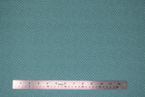 Flat swatch dots fabric (aqua fabric with tiny white polka dots)