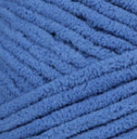 Blue Velvet swatch of Bernat Blanket