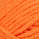 Carrot Orange swatch of Bernat Blanket Brights
