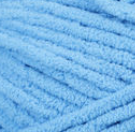 Busy Blue swatch of Bernat Blanket Brights