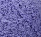 Swatch of Bernat Pipsqueak bulky snuggly texture yarn in shade grape (purple)
