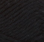 Black Licorice (black) ball of Bernat Handicrafter Cotton (small, 50g ball)