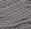 Overcast (mid grey) ball of Bernat Handicrafter Cotton (small, 50g ball)