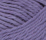 Hot Purple (soft violet) ball of Bernat Handicrafter Cotton (small, 50g ball)