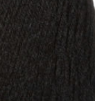 Swatch of Bernat Super Value yarn in shade dark grey (charcoal)