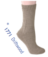 Ball of Berroco Comfort Sock yarn in grey shade
