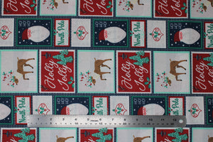 Group swatch Believe (christmas) themed fabrics in various styles/colours