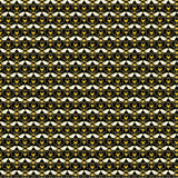 Bees fabric swatch (black fabric with lines/stripes of bees with decorative diamonds in between half black half gold coloured)