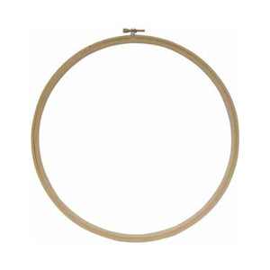 Round wooden embroidery hoop size 4"