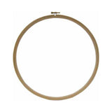 Round wooden embroidery hoop size 12"