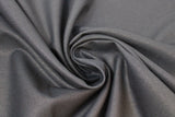 Swirled swatch black linen/cotton blend fabric