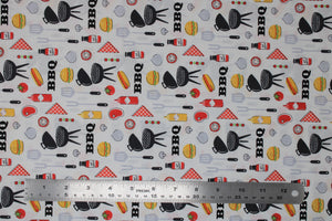 Group swatch grill master fabrics in various styles/colours
