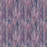 Square swatch shade 402 fabric (light to dark purples marbled look fabric in thin vertical stripes)