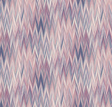 Square swatch shade 403 fabric (light to dark purples marbled look fabric in sharp chevron style stripes)