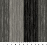 Square swatch wood grain stripe fabric (thick wood grain look vertical stripes in various shades of grey)