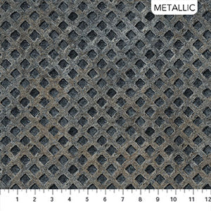 Group swatch Heavy Metal themed fabrics in various styles/colours
