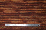 Flat swatch redwood fabric (horizontal brown red wood look fabric)