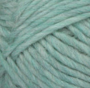 Low Tide (mint green) swatch of Patons Classic Wool Roving
