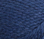 Swatch of Shetland Chunky yarn in shade medium blue
