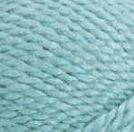 Swatch of Shetland Chunky yarn in shade soft teal