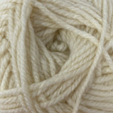 Patons Inspired Yarn swatch in Soft Cream