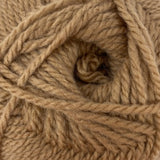 Patons Inspired Yarn swatch in Tan