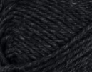 Swatch of Patons Kroy Socks Yarn in shade gentry grey (darkest grey with slight marl)
