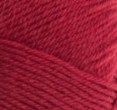 Swatch of Patons Kroy Socks Yarn in shade red