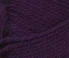 Royal Purple swatch of Patons Classic Wool Worsted