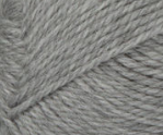A ball of Patons Classic Wool Worsted in colourway Grey Mix