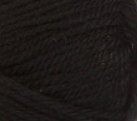Black swatch of Patons Classic Wool Worsted