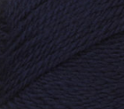 Navy swatch of Patons Classic Wool Worsted
