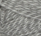 A ball of Patons Classic Wool Worsted in colourway Grey Mix