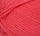 Coral swatch of Patons Classic Wool Worsted
