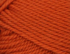 Pumpkin swatch of Patons Classic Wool Worsted